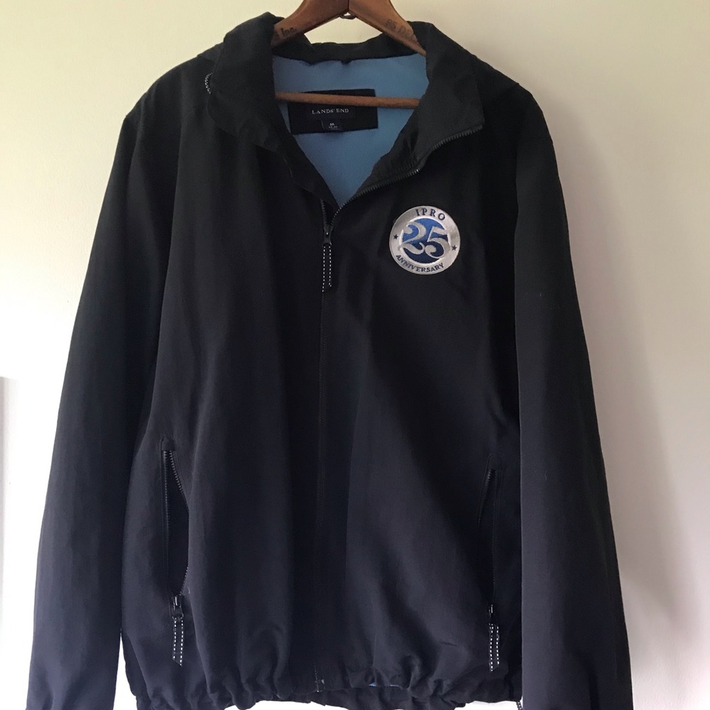 Windbreaker with Patch